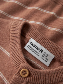 NAME IT Cardigan Harris Mocha Mousse 